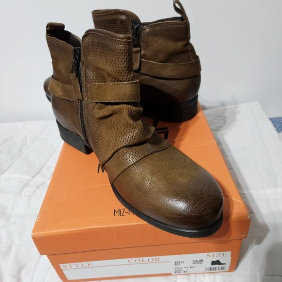 Miz Mooz Ankle Boots Size 42 - Picture 1 of 3